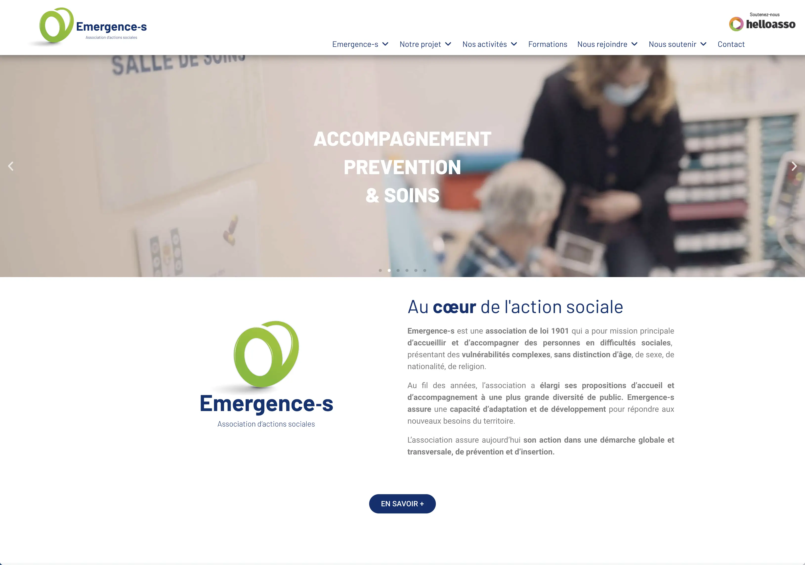 Emergence-s — site web par Bicome, Rouen